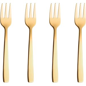 Aida RAW Kakegafler 4 stk, Gull