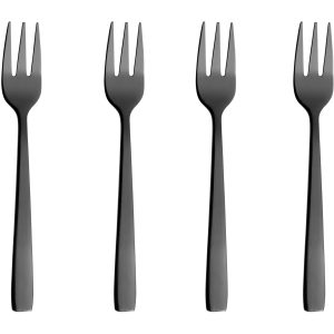 Aida RAW Kakegafler 4 stk, Svart