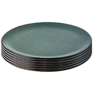 Aida RAW Middagstallerken Ø28 cm 6 stk, Grønn