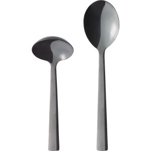 Aida RAW Serveringsbestikk 2 stk, Svart