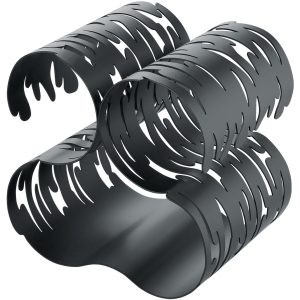 Alessi Barkcellar Flaskestativ Svart