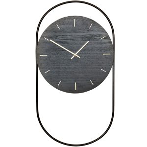 Andersen Furniture A-Wall klokke svart/metall