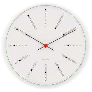 Arne Jacobsen Bankers Veggklokke 21 cm