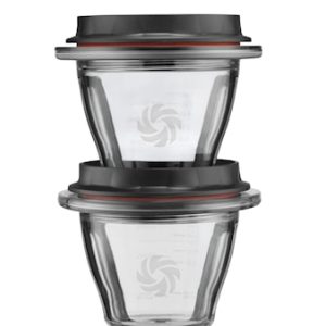 Ascent Beholder med Lokk 2stk x 24 cm