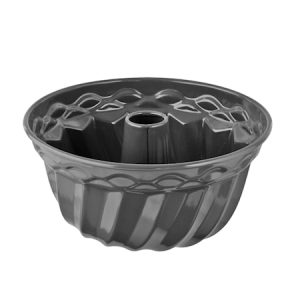 Bakeform emaljert Ø22 cm, svart