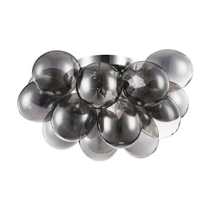 Balbo taklampe Small nikkel/røyk