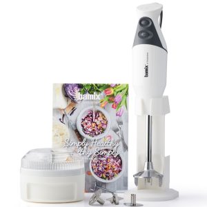 Bamix Simply Healthy Stavmikser, Hvit