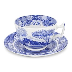 Blue Italian Frokostkopp & Fat 28 cl