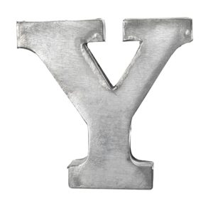Bokstav Y 5,5 cm - Zinc