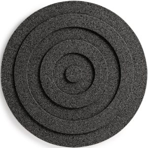 Born in Sweden Gryteunderlag, rund, 21 cm, svart kork