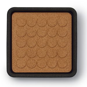 Born in Sweden Korkskål for stumpastaken, liten, svart