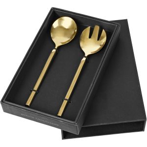 Broste Copenhagen Tvis Titanium Rose Gold, salatbestikk m. 2 deler, liten