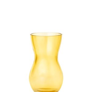 Calabas vase 16 cm, Amber