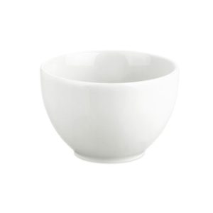 Cecil sukkerskål hvit, 18cl Ø9 cm