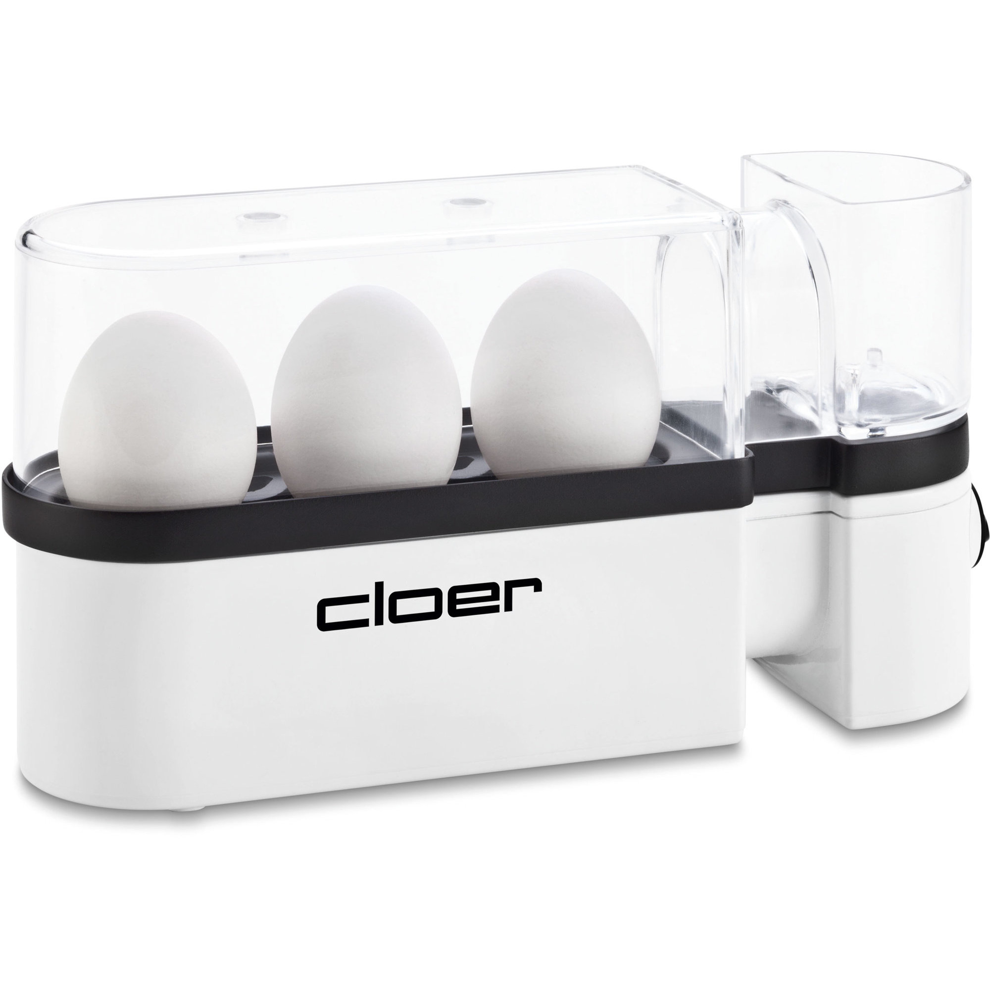 Cloer Eggekoker 3 egg – Hvit - BEST I TEST 2023