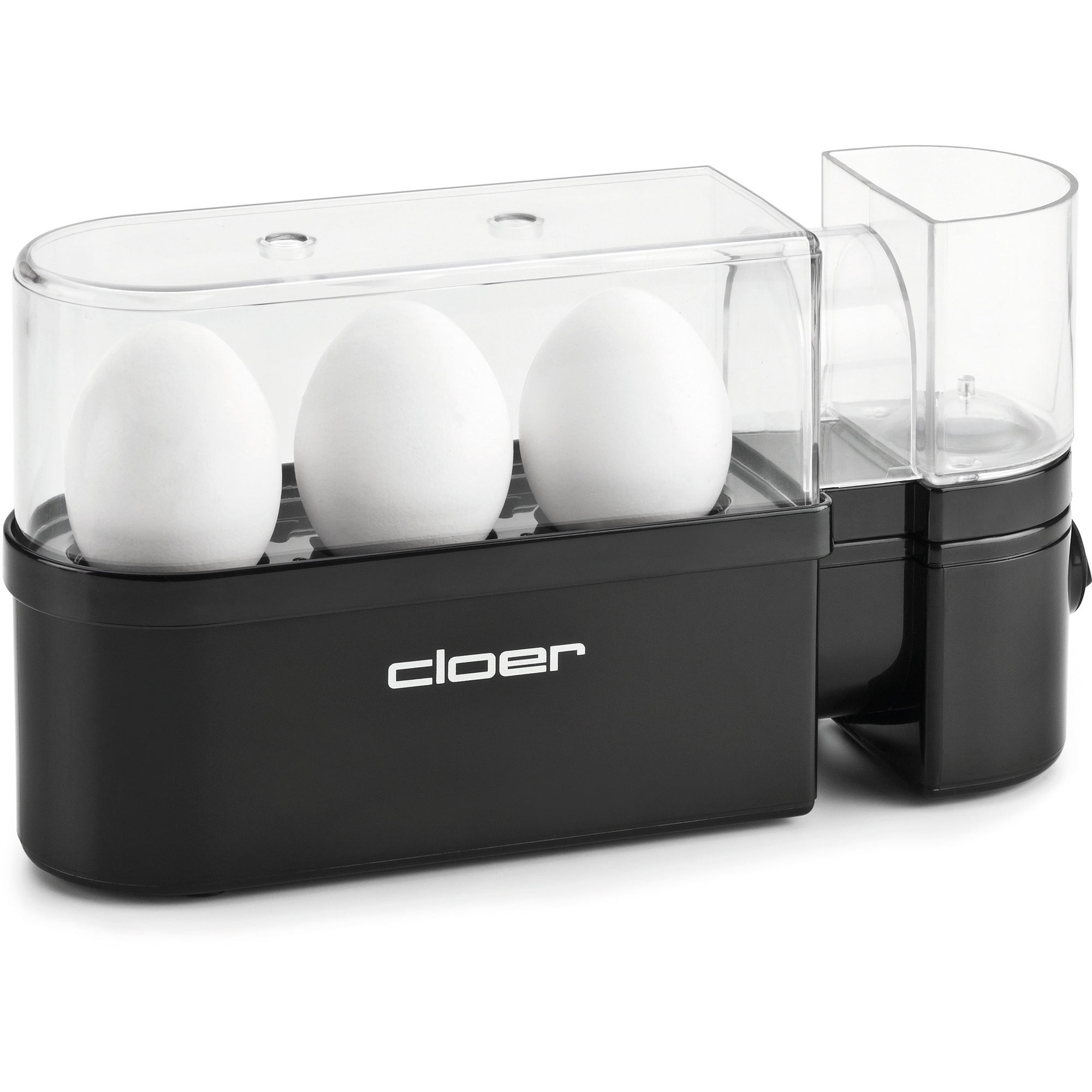 Cloer Eggekoker 3 egg – Svart test