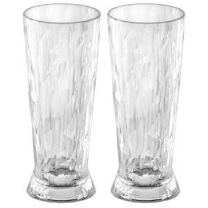 Club No. 10 glass 30 cl 2-pakning, Crystal Clear