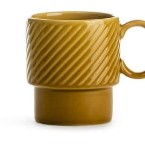 Coffee & More kaffekopp 25 cl, gul