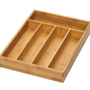 Cutlery Box Bamboo - Liten