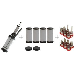 De Buyer Le Tube Pro kakesprøyte sett