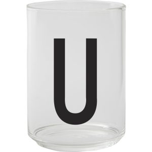 Design Letters Drikkeglass, U