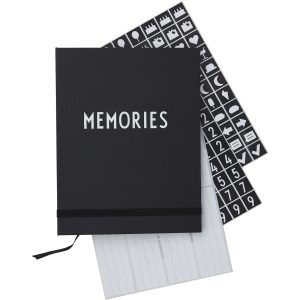 Design Letters Fotobok, sort