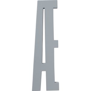 Design Letters Grå Bokstav i Tre, Æ