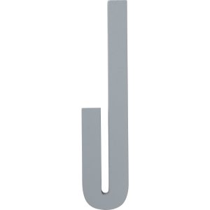 Design Letters Grå Bokstav i Tre, J
