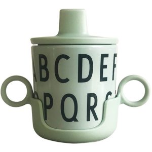 Design Letters Grow with Your Cup ABC melamin, Grønn