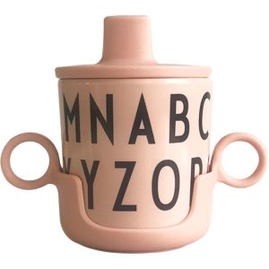 Design Letters Grow with Your Cup ABC melamin, Nude