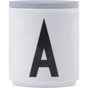 Design Letters Lokk til Porselenskrus, Grå