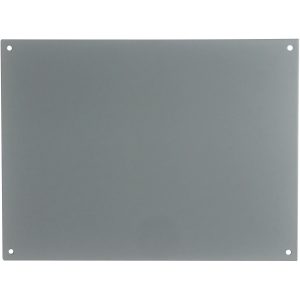 Design Letters Mounting Plate til Aluminium bokstaver og siffer 210 x 280 mm, Grå