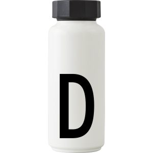Design Letters Termosflaske Hvit, D