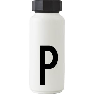 Design Letters Termosflaske Hvit, P
