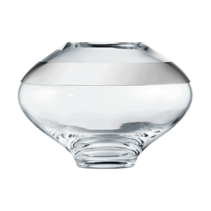 Duo Round Vase Glass Medium