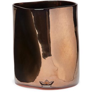 DutchDeluxes Bulkete oppbevaringskrukke, platina