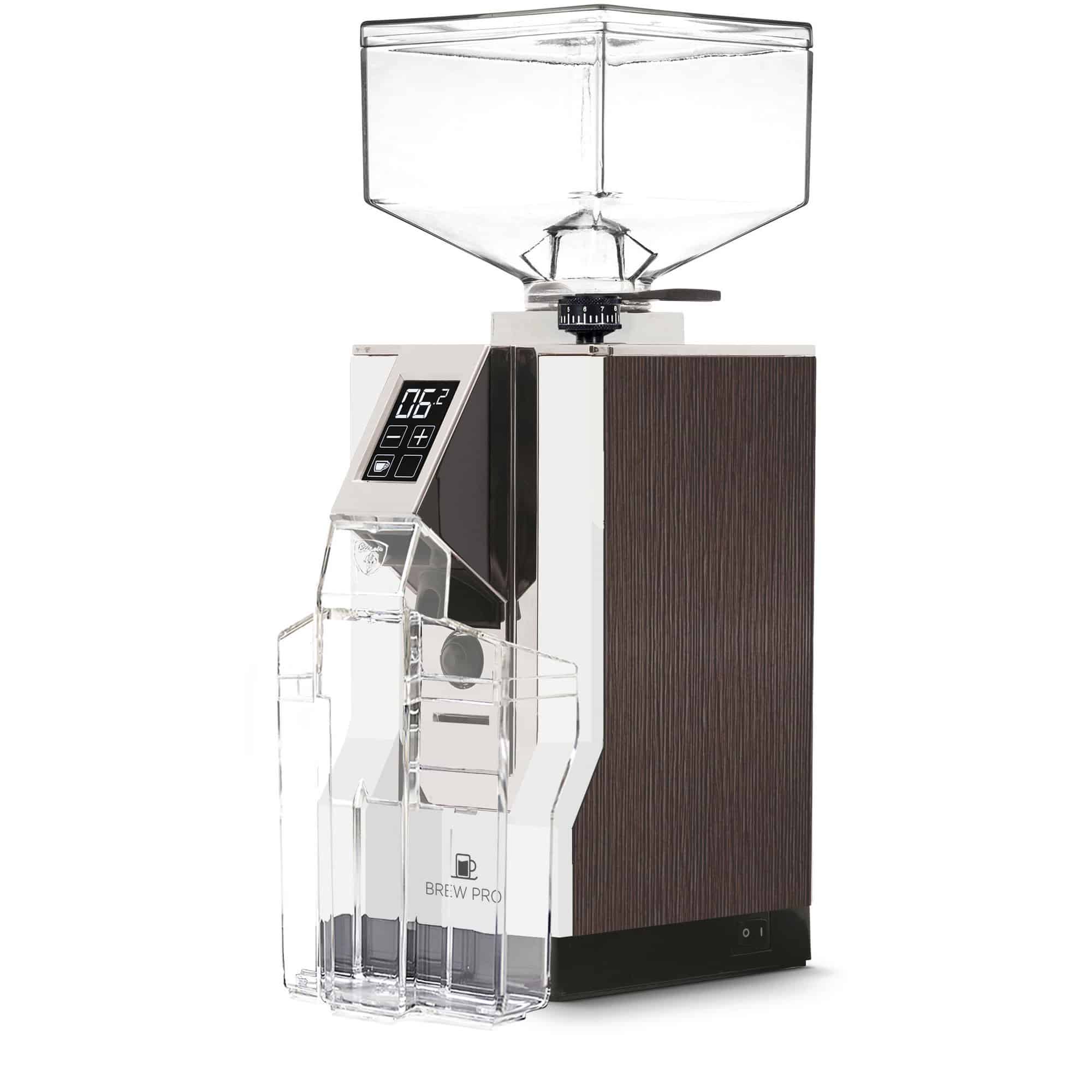 Eureka MIGNON Brew Pro elektronisk kaffekvern, forkrommet stål test