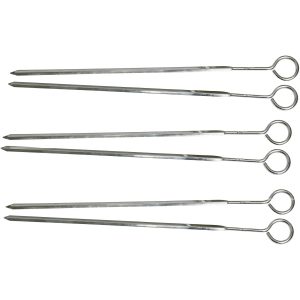 Exxent Grillspyd 6 stk 25 cm Rustfritt