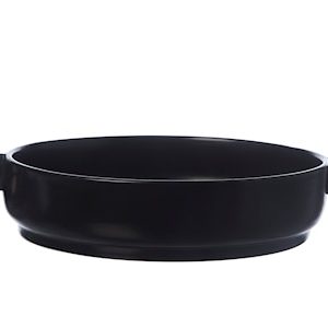 Fat m hank Svart d25xh5,5 cm