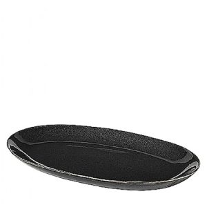 Fat Oval L Nordic Coal Steingods, W17XL30 CM