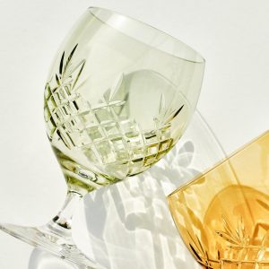 Frederik Bagger Crispy Eightball Glass 2 stk, Emerald