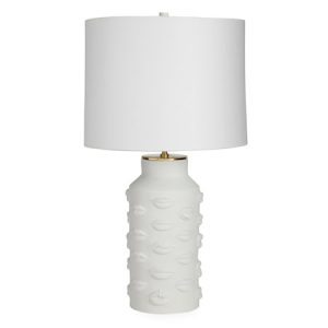 Gala Lips Bordlampe Hvit