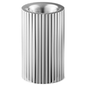 Georg Jensen Bernadotte Telysholder Rustfritt Stål, 8 cm