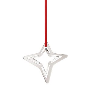 Georg Jensen Christmas Collection 2021 4-punktsstjerne Palladiumbelagt