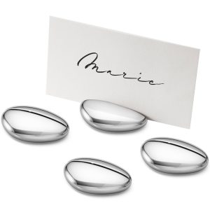 Georg Jensen Sky Bordplasseringsholder Krom 4 Stk