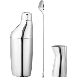 Georg Jensen Sky cocktailsett i 3 deler