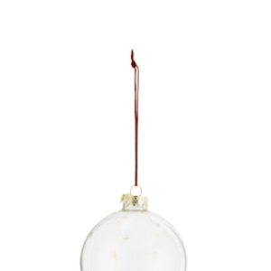 Glasskule Ø 8 cm - Gull