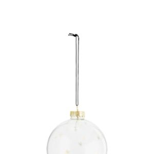 Glasskule Ø 8 cm - Gull