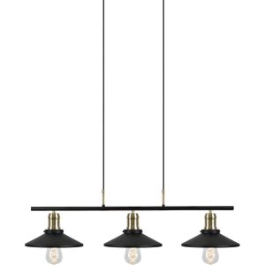 Globen Lighting Pendel Disc 3 Svart