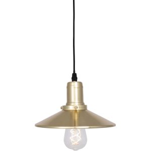 Globen Lighting Pendel Disc Mini Børstet Messing